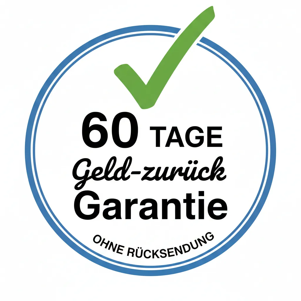 60 Tage Geld-zurück-Garantie